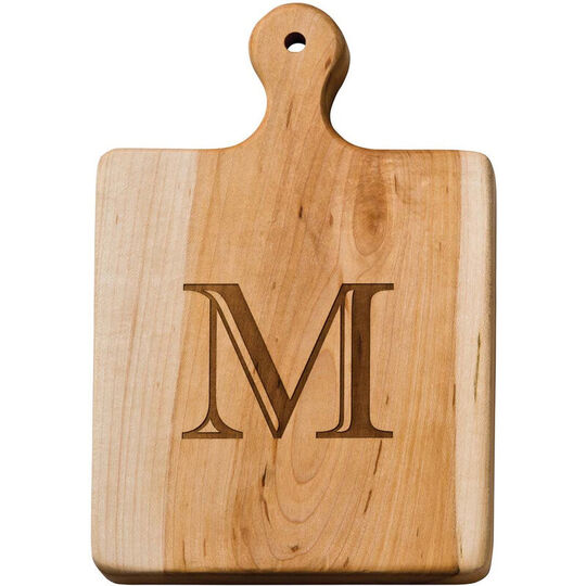 Maple 9-inch Artisan Initial Cutting Board